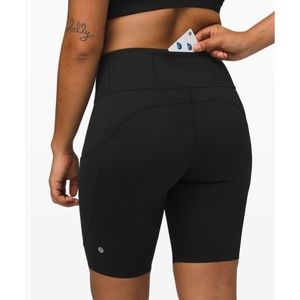 Lululemon Fast and Free Short 10" *Cool Black